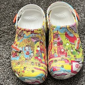 Disney Magic Kingdom Map Crocs